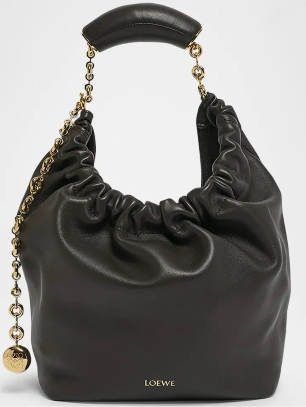 Loewe Squeeze Bag - Brown - size small